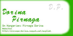 dorina pirnaga business card